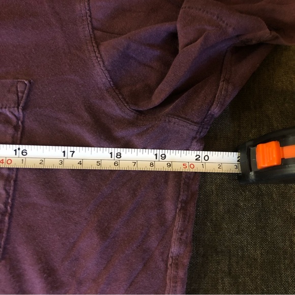Vintage Fossil brand Pocket T-Shirt in Plum/Purple - Picture 6 of 8